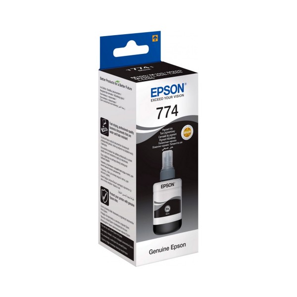 Чернила Epson T7741 для , 140 мл, черный