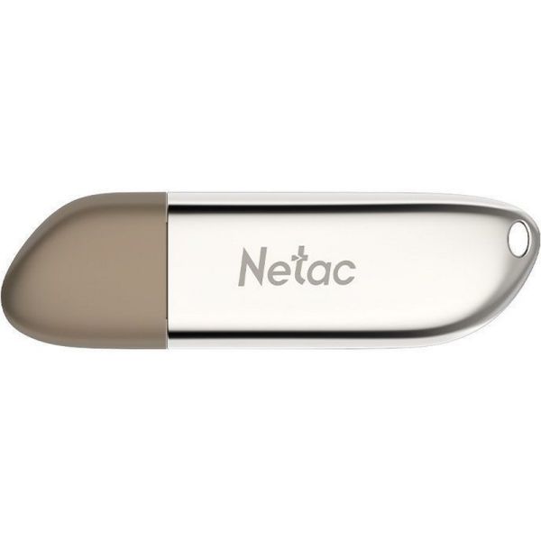 Флешка NETAC U352 USB2.0 128Гб серебристый