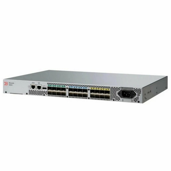 Коммутатор Brocade G610 24x10/100/1000 Мбит/сек, управляемый (BR--24-16G)