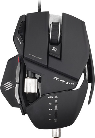 Мышь Mad Catz R.A.T.5 MCB4370500B2/04/1 Matte Black