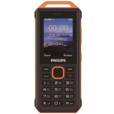 Сотовый телефон Philips E2317 желтый 33 Мб