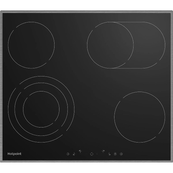Варочная поверхность Hotpoint-Ariston HR 6T7 X S электрическая черный